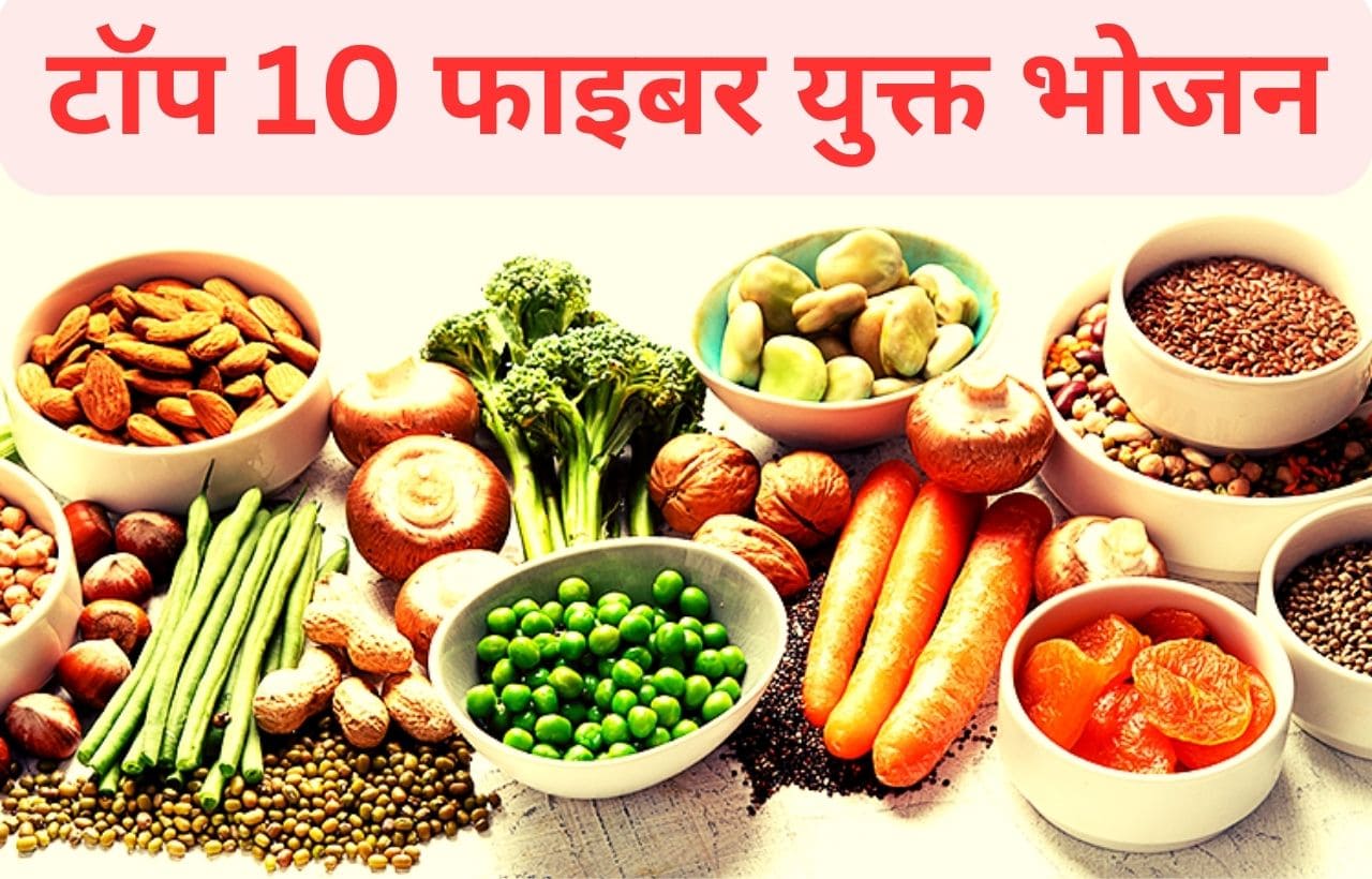 Top 10 fiber rich food in hindi